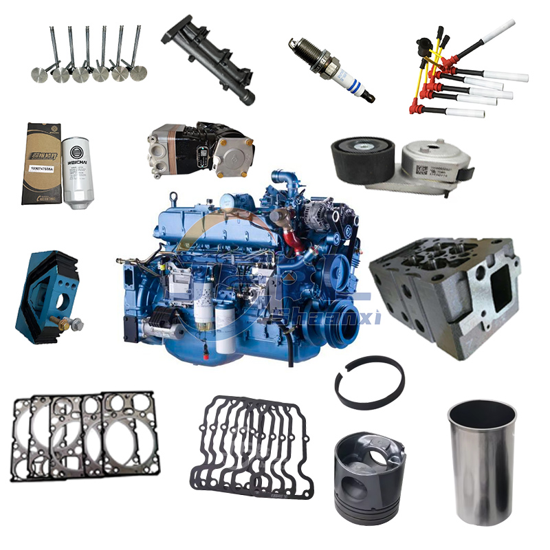 Weichai Engine WD615 WP10 WP12 WP13 قطع الغيار 612630050146 1000929191 طقم تصليح جوانات صمامات العادم