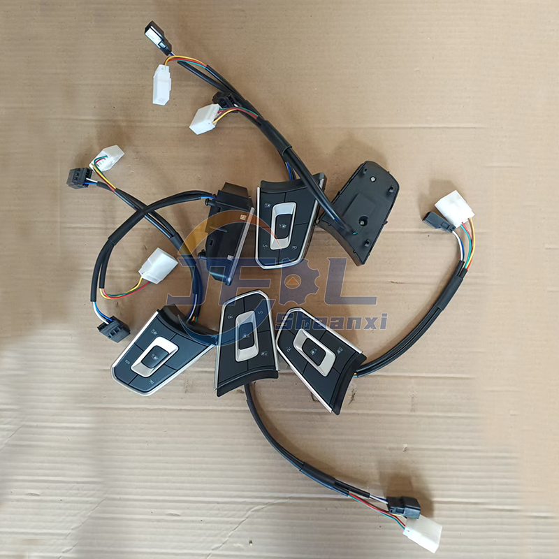 أزرار عجلة القيادة اليمنى من Shacman Delong X5000/M3000S/X3000 DZ97189584588