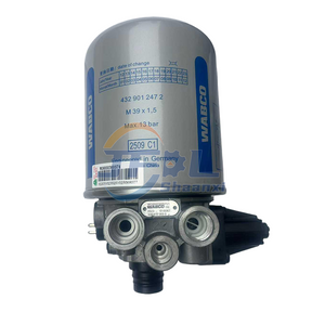 Truck Parts WG9000360574 Conjunto de secador de aire 1.25MPa con puerto de control para camiones pesados ​​Sinotruk HOWO A7