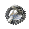 ชิ้นส่วนรถบรรทุกหนักสำหรับ HOWO Precision Spiral Bevel Gear Crown Wheel และ Pinion Crown Wheel Pinion 19901432025 1 28/17
