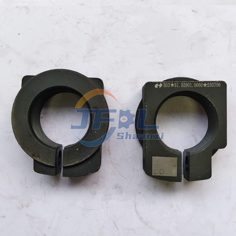 Dado dell'articolazione dei pezzi di ricambio del telaio del camion Shacman X3000 81.92901.0066 Dado del mozzo dell'asse anteriore