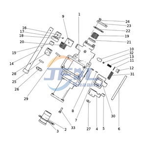 Pi&egrave;ces de syst&egrave;mes de transmission de camion Howo AZ220321000036, petit ensemble de couvercle (9 vitesses)