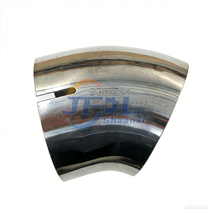 Tubo de escape de silenciador a granel, superventas, precio bajo, JFDL, tubo curvo DZ95259547058 para repuestos de camiones SHACMAN