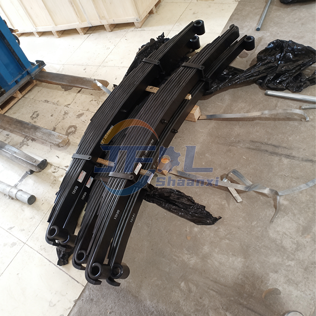 Ensemble de ressorts &agrave; lames avant de suspension de camion lourd de haute qualit&eacute; pour ensembles de ressorts &agrave; lames gauche et droit Shacman F3000 X3000 SZ970000795 SZ970000796