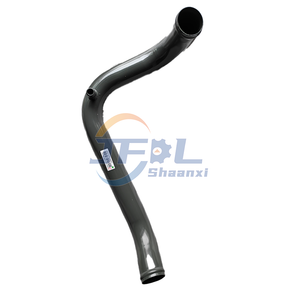 SINOTRUK HOWO أنابيب الصلب الأصلية لمخرج المبرد WG9725530007 - مكون نظام تبريد الشاحنة الثقيلة المتين