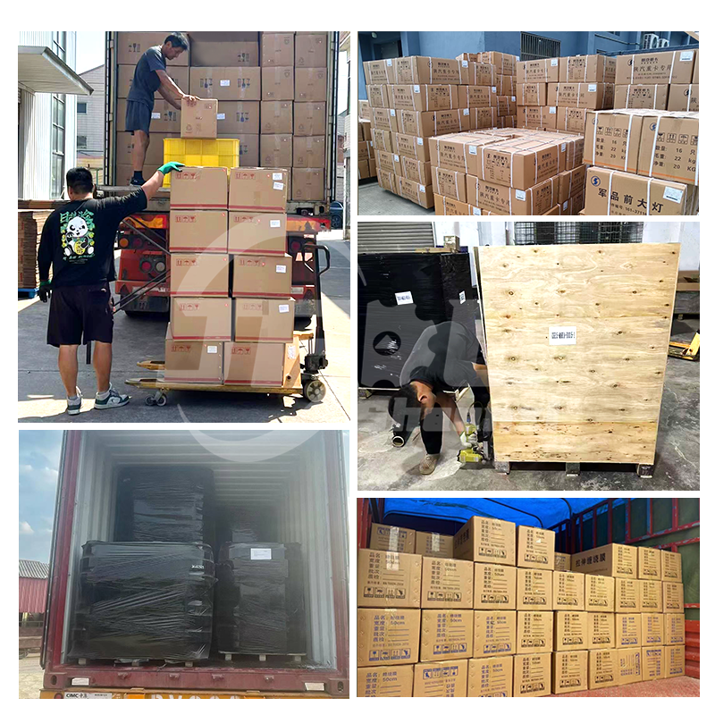 SHACMAN Delong X3000 ชิ้นส่วนรถบรรทุกแชสซีด้านหน้าโช้คอัพเพลาหน้าชุดโช้คอัพ DZ95259680640