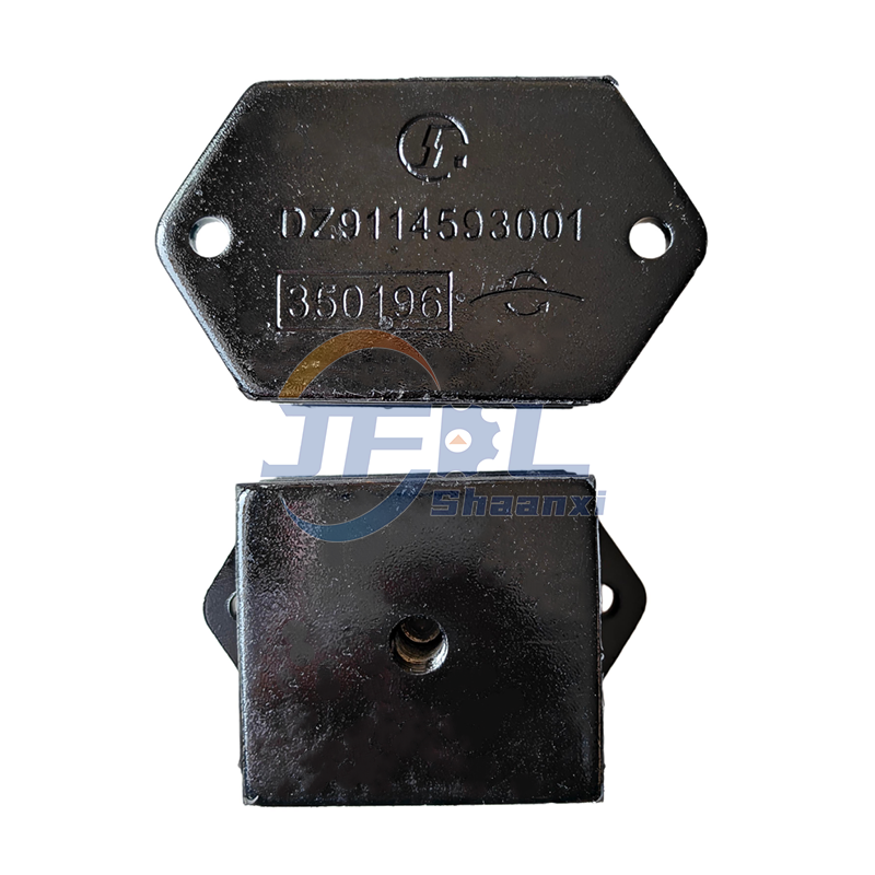 Venta directa de f&aacute;brica de caucho de soporte de motor delantero y trasero Shacman X3000 y X5000 DZ9114593001 DZ97259590209